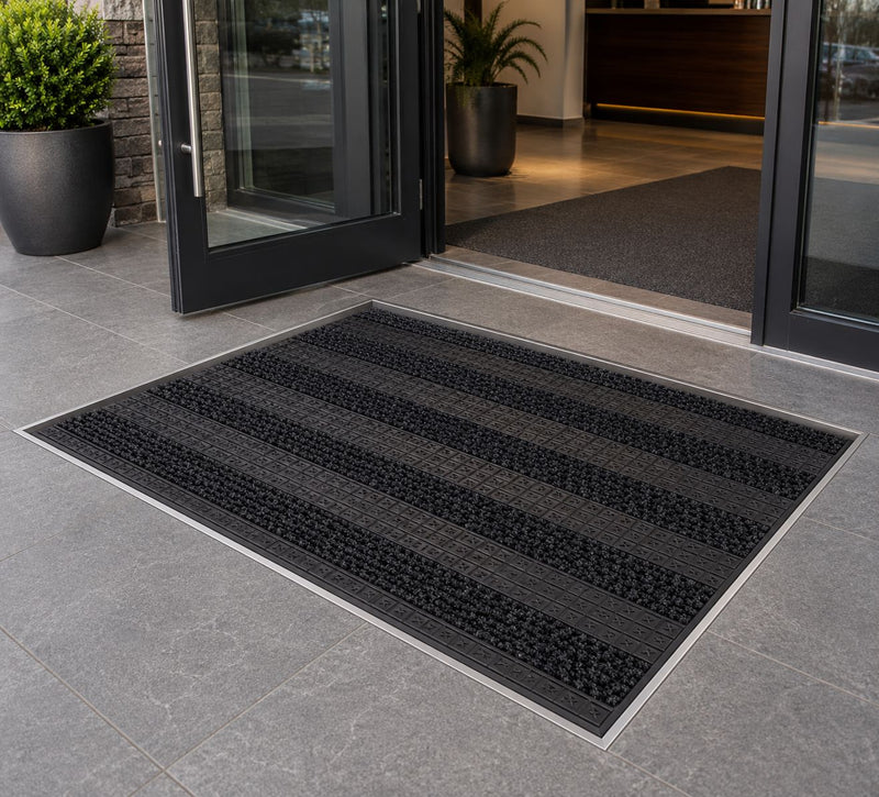 Modular Entrance Matwell Tiles | 16mm Commercial Entrance Mat System | Cut to Fit | Multiple Colours