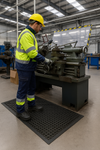 Heavy Duty Rubber Industrial Mats for High-Traffic Areas