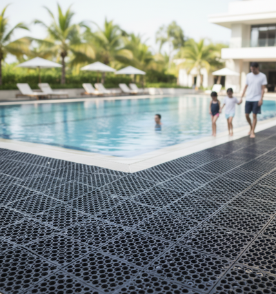 Swimming Pool Matting for Safety and Comfort in Pool Areas
