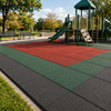 Impact-Absorbing Playground Safety Mat – Fall Protection Floor Mat for Garden & Schools