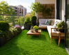 Weatherproof Artificial Grass Rug – Outdoor Carpet for Balcony, Patio & Garden