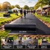 Eco-Friendly Premium Rubber Grass Mat Roll — Heavy Duty Ground Cover Solution — 10m x 1.83m