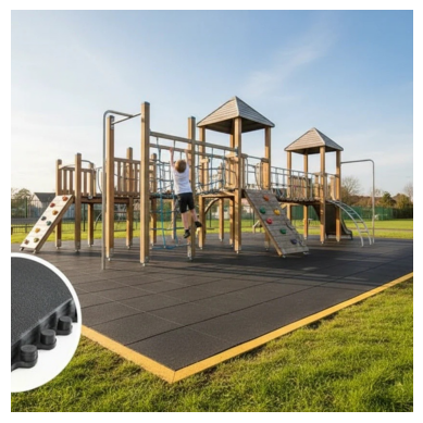 Playground Safety Mats | BS EN 1177 Certified | Shock Absorbing Rubber Tiles | Schools & Parks
