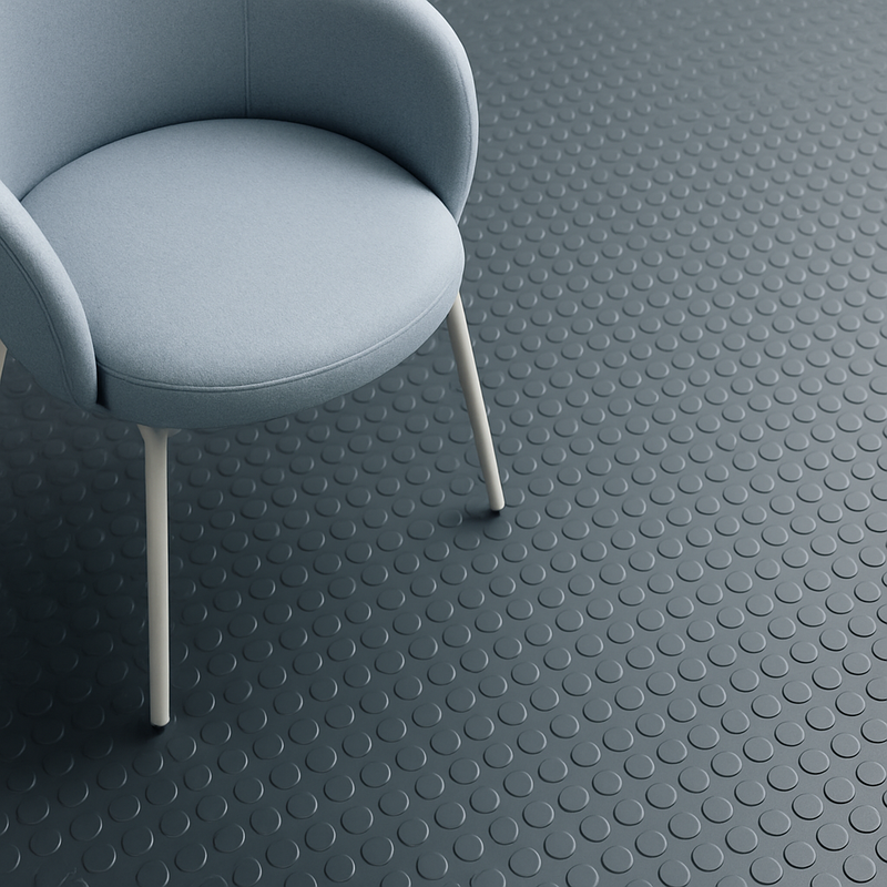 Floor Dot™ Commercial Rubber Flooring – R11 Slip Rated, Oil Resistant, Ultra-Durable & Stylish Safety Flooring