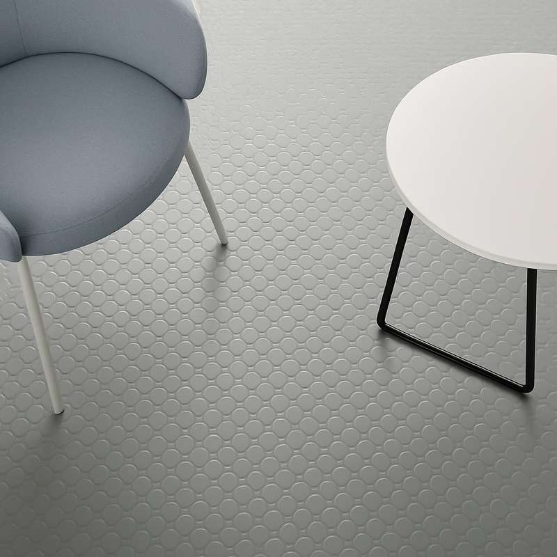 Floor Dot™ Commercial Rubber Flooring – R11 Slip Rated, Oil Resistant, Ultra-Durable & Stylish Safety Flooring