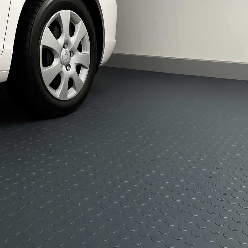 Floor Dot™ Commercial Rubber Flooring – R11 Slip Rated, Oil Resistant, Ultra-Durable & Stylish Safety Flooring