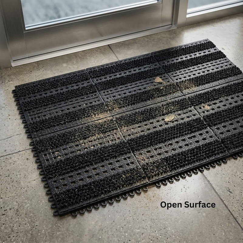 Modular Entrance Matwell Tiles | 16mm Commercial Entrance Mat System | Cut to Fit | Multiple Colours