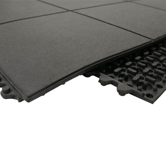 Solid Interlocking Rubber Gym Mats