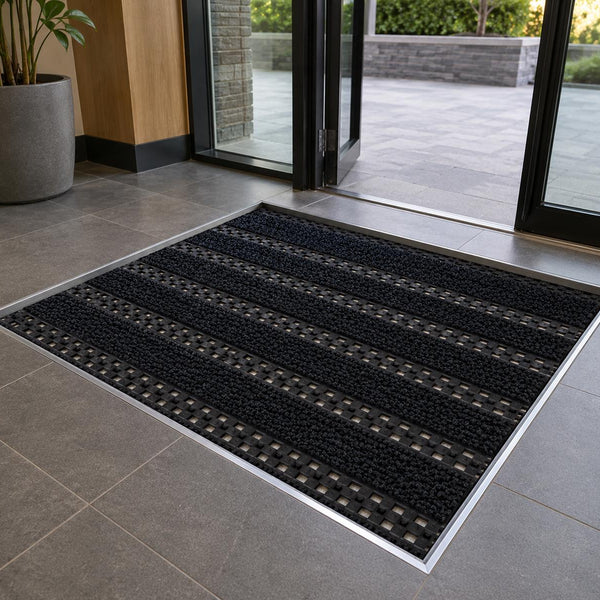Modular Entrance Matwell Tiles | 16mm Commercial Entrance Mat System | Cut to Fit | Multiple Colours | Free UK Delivery