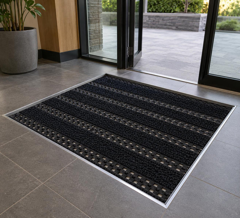 Modular Entrance Matwell Tiles | 16mm Commercial Entrance Mat System | Cut to Fit | Multiple Colours
