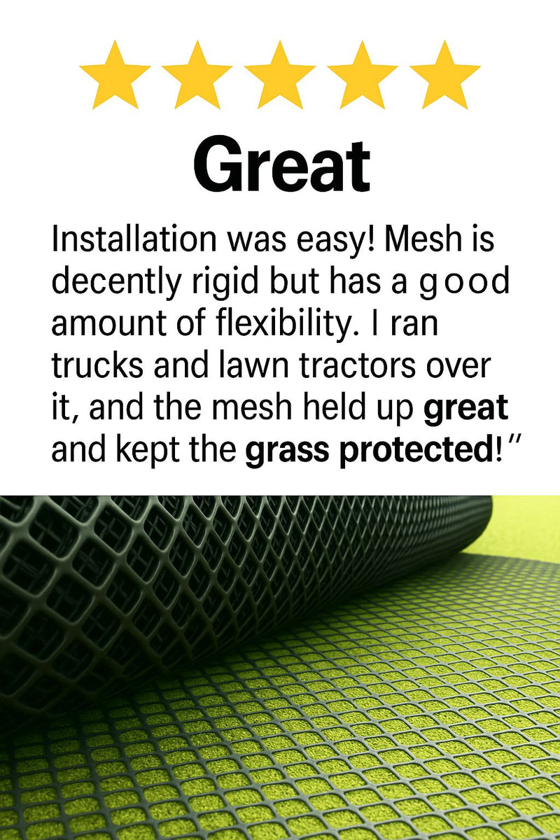 Durable HDPE Mesh Roll for Strong Grass Turf Protection and Reinforcement