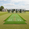 Cricket practice matting English village cricket club