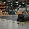 Chemical Resistant Rubber Sheet Roll - Warehouse Spill Protection Mat