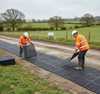 Relocatable ground protection mat