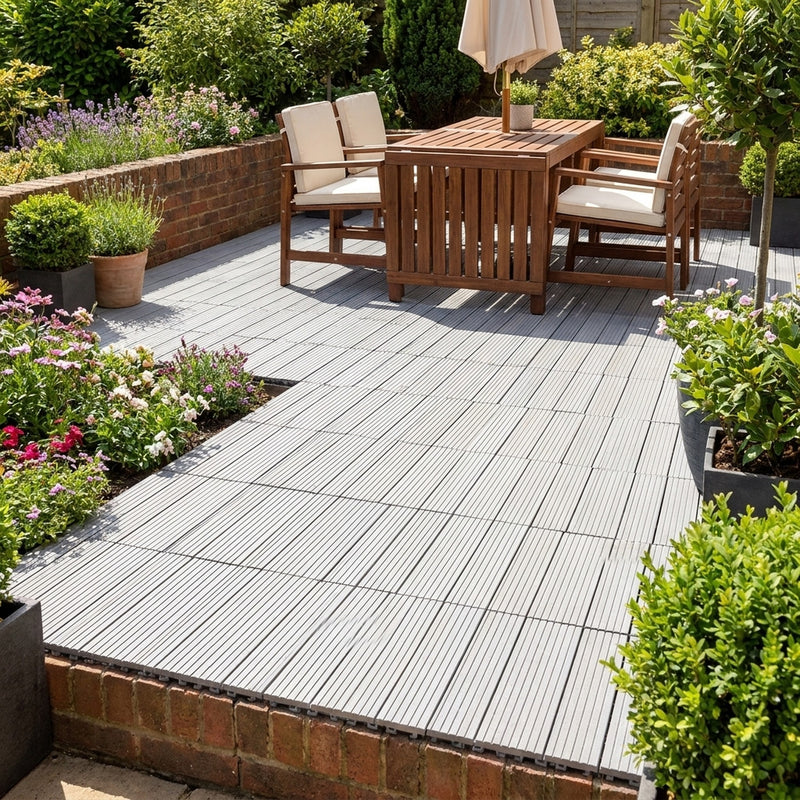 Light Grey carpet tiles lifestyle