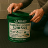 Heavy Duty Rubber Flooring Adhesive | Indoor Non-Staining | 5L Professional Grade UK