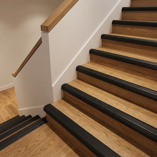 Anti-Slip Self-Adhesive Stair Nosing Strip PVC - Image 2