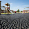 Hollow Rubber Grass Protection Mat | 150x100cm | P - UK commercial application scene 1