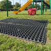 Hollow Rubber Grass Protection Mat | 150x100cm | P - UK commercial application scene 2