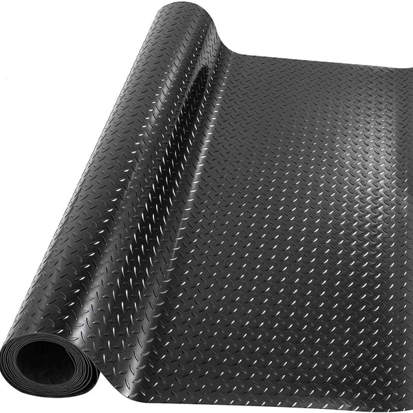 Heavy Duty Rubber Matting Roll | 1m x 5m 3mm Thick | Garage, Gym & Workshop Flooring | Free UK Delivery - Professional UK commercial setting 1