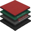 Shock-Absorbing Playground Safety Mat | 50x50cm | Garden & Outdoor Play Areas | Free UK Delivery - Professional UK commercial setting 1