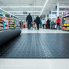 Coin Rubber Floor Matting Roll | 3mm Commercial Gr - UK commercial application scene 1