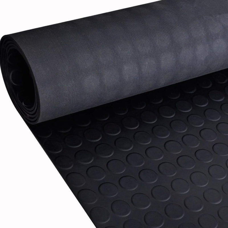Coin Pattern Rubber Flooring Roll | 3mm 2m Wide | Cut-to-Size | Commercial & Domestic | Free UK Delivery - Professional UK commercial setting 1