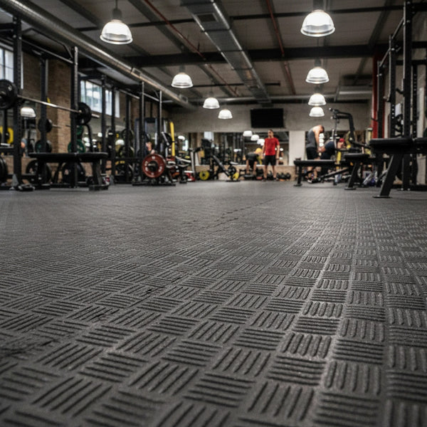 Rubber Floor Matting Roll | 4mm Thick | 1.2m or 1. - UK commercial application scene 2