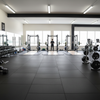 63mm Acoustic Rubber Tiles in Commercial Fitness Centre - Professional Gym Flooring