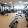 Premium Gym Flooring Mats 20mm - Desert Beige Interlocking Tiles