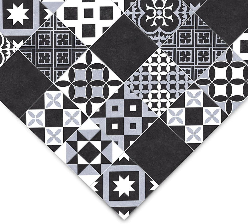 Vinyl Floor, Sold by the Metre in Many Designs, Wood Look, Tile Look, Stone Look, PVC Flooring, Vinyl Design Covering for Kitchen, Bathroom and Living Area (Amadora 990D, 200 x 250 cm) - Vinyl Flooring for UK homes and businesses