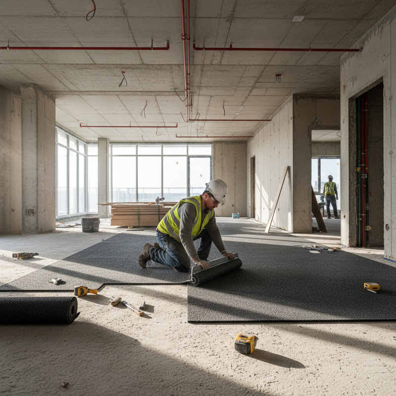 Soundproofing Rubber Sheet UK - Real Life Application 3
