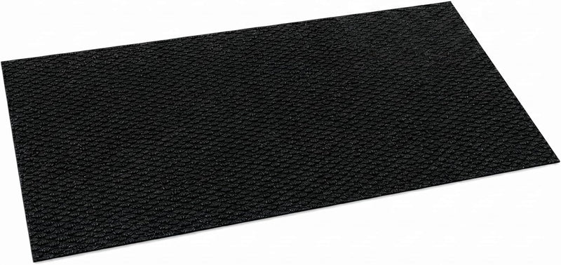 Hong Kong Pro Dirt Trapper Mat, Black, 120 x 900 cm, Non-Slip Clean Mat with TPE Backing, Robust Door Mat for Entrance Area, Hallway & Commercial Use - Entrance Mat for UK homes and businesses