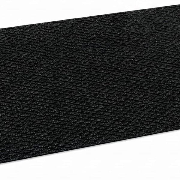 Hong Kong Pro Dirt Trapper Mat, Black, 120 x 900 cm, Non-Slip Clean Mat with TPE Backing, Robust Door Mat for Entrance Area, Hallway & Commercial Use - Entrance Mat for UK homes and businesses