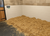 Flexible stable wall coating applied to UK stable interior - Rubber Matting Direct