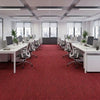 Red carpet tiles lifestyle