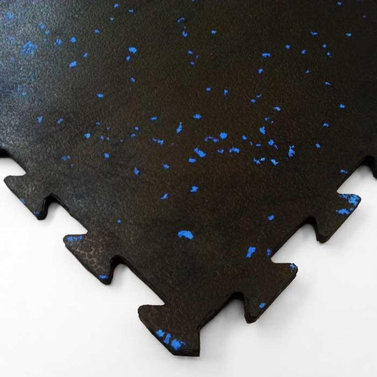 Classico Interlocking Rubber Gym Tiles 12mm | Premium Non-Slip Fitness Flooring | 1m x 1m UK - Image 2 - Rubber Matting Direct UK