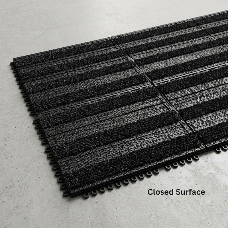 Modular Entrance Matwell Tiles | 16mm Commercial Entrance Mat System | Cut to Fit | Multiple Colours