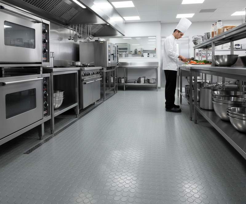 Commercial Kitchen Flooring  - Image 1 - Rubber Matting Direct UK