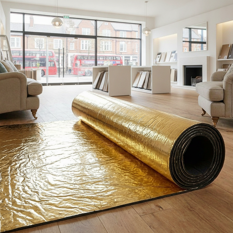 Acoustic Laminate Flooring Underlay - Commercial Setting Setting