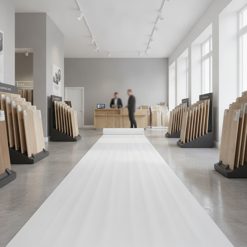 2mm Foam Laminate Flooring Underlay - Commercial Setting Setting