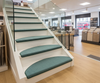 Self-Adhesive Stair Tread Mat – Non-Slip Stair Carpet Cover - Commercial Setting Setting