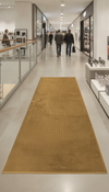 Premium Woven Cotton Carpet Runner 80×250cm Beige – Fluffy Non-Slip Hallway Rug