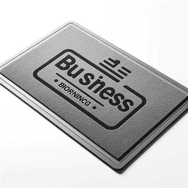 Custom printed logo entrance mat for businesses