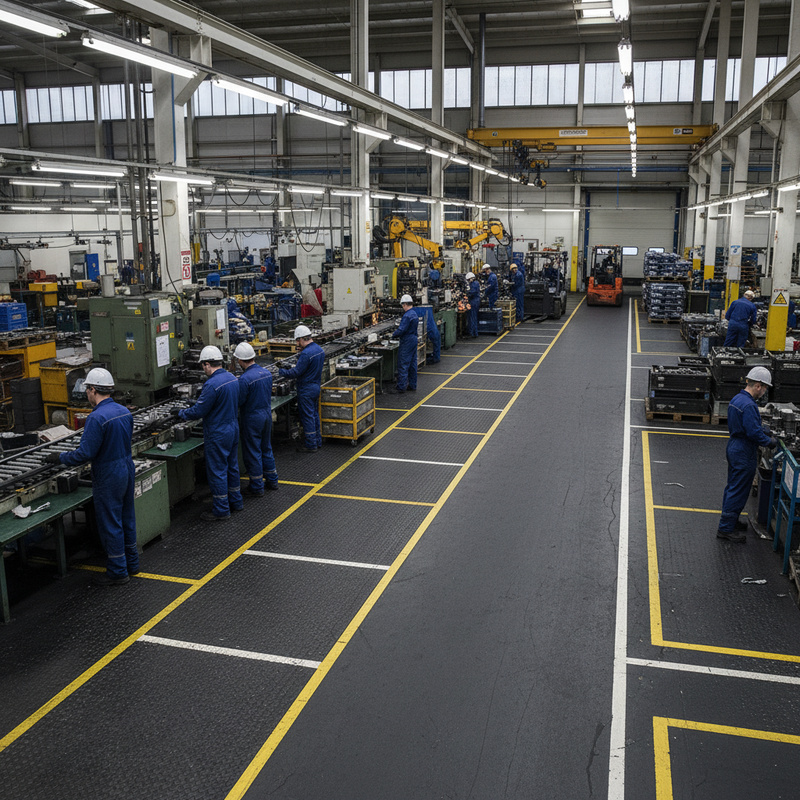 Rubber Sheet 1m x 2m Cut Sheet Industrial Grade - Real Life Application 1