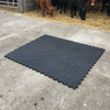 22mm Diamond Top Rubber Mat in UK farm collecting yard walkway