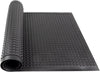 Anti-fatigue mat, 90 x 120 cm, workplace mat, rubber mat, ergonomic standing mat with nubs, non-slip, black, bubble mats - Anti-Fatigue Mat for UK homes and businesses