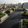 Self-Draining Flat Roof Flooring on penthouse balcony terrace
