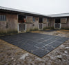 Equestrian Stable Rubber Grass Mat — Heavy Duty Ground Protection for Horse Yards — 15mm Non-Toxic