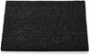 Coconut Doormat Coir Entrance Mat, Non-Slip, Weatherproof Floor Mat for Snow and Rain, Natural Coconut Fibres, Ideal for Large Entrances (Black, 24mm, 80 x 100 cm) - Entrance Mat for UK homes and businesses